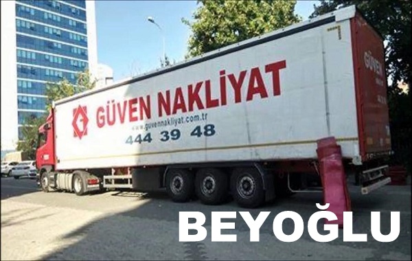 Beyoğlu Evden Eve Nakliyat